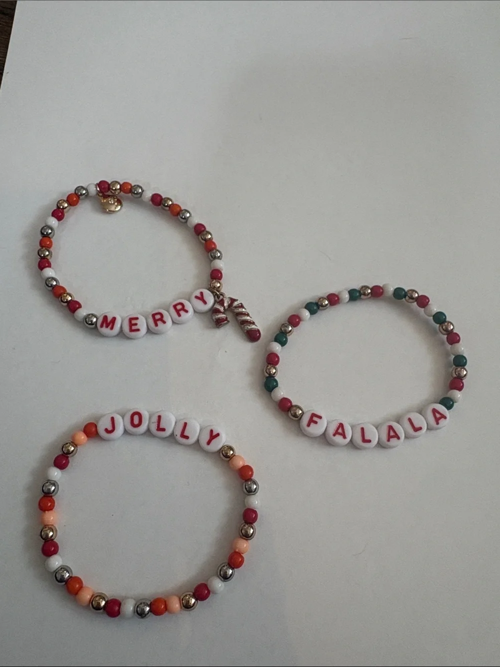 Crewcuts holiday bracelets